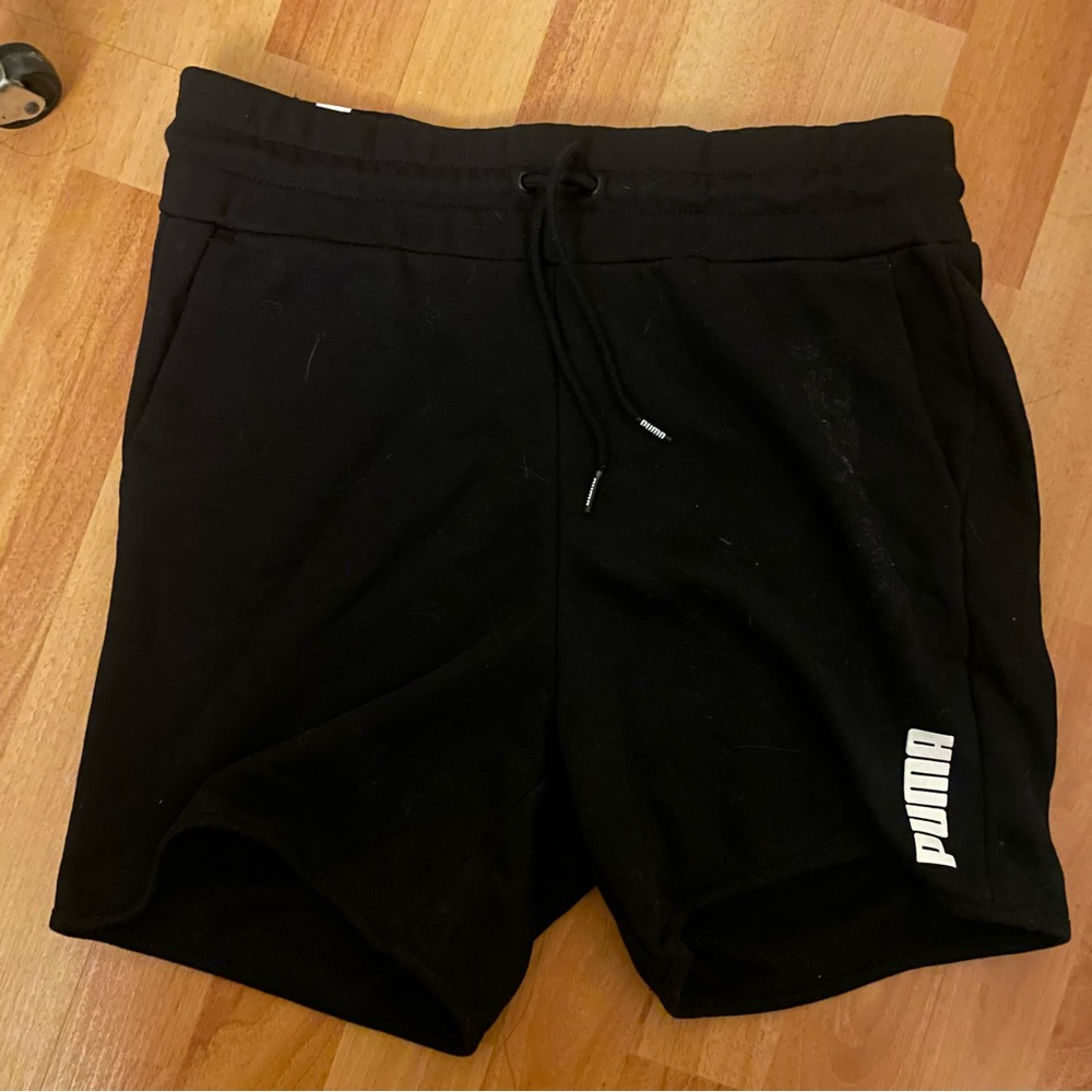 Black Puma shorts size S